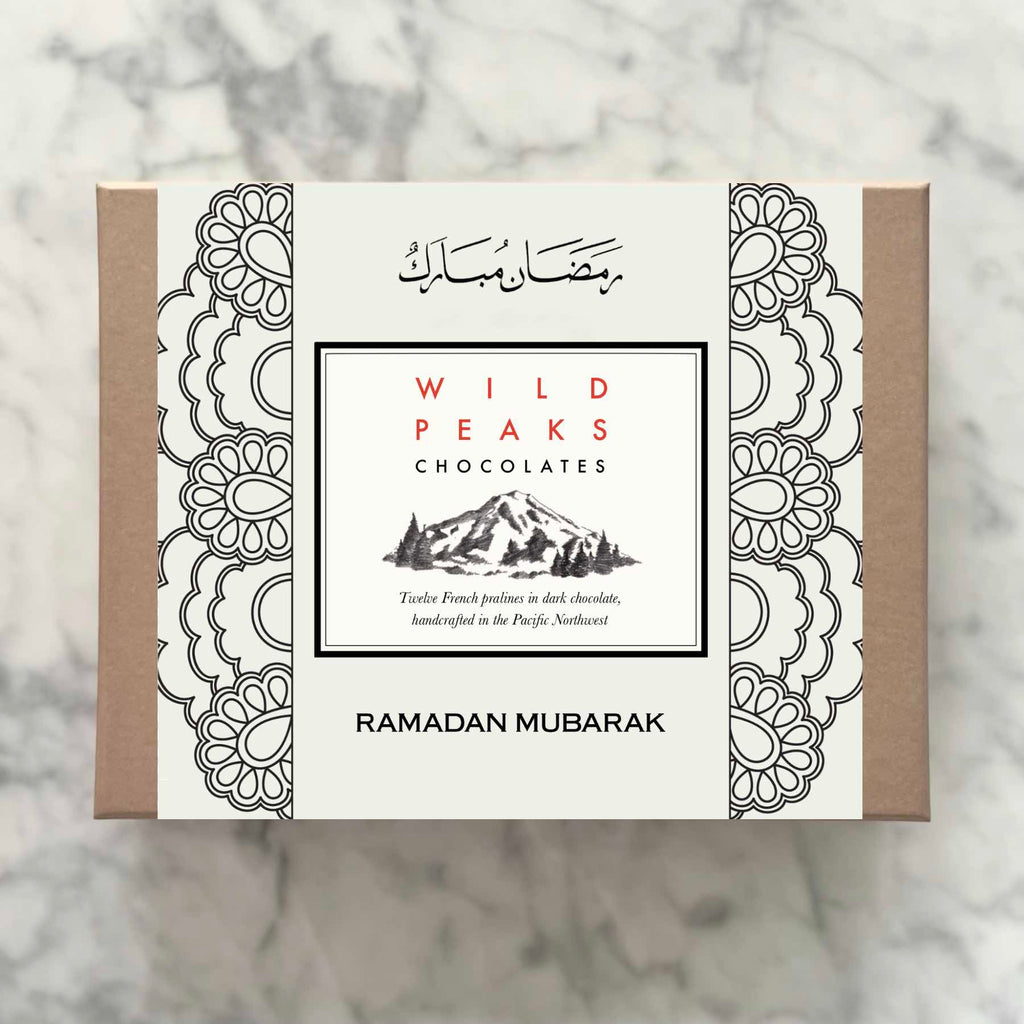 Halal chocolate bonbons box of 12 - Eid gift