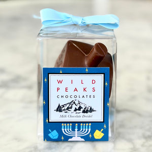 Hanukkah Milk Chocolate Dreidel