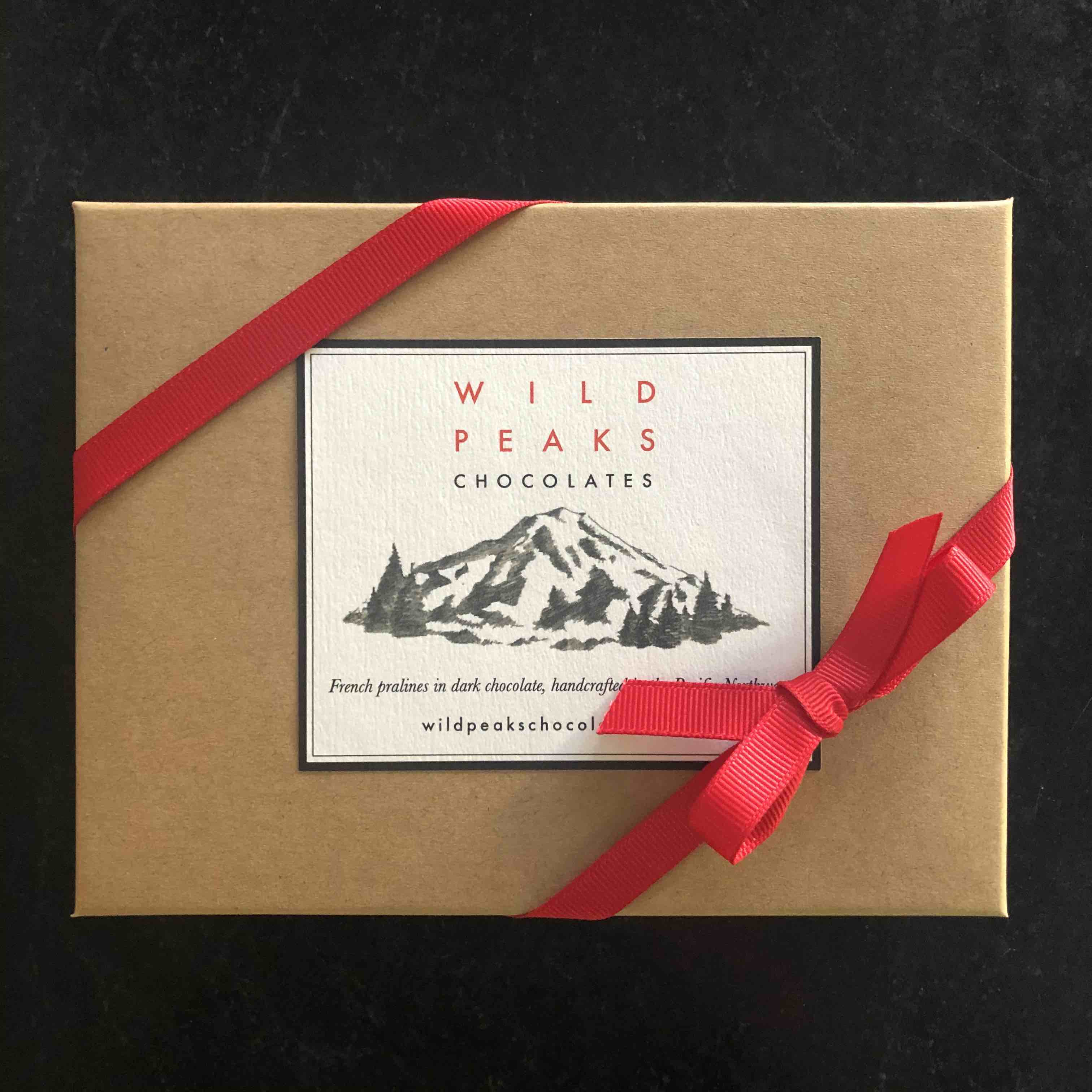18 Dark chocolate box