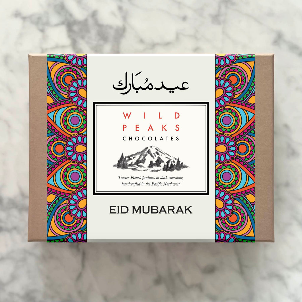 Eid gift fox with Halal chocolates